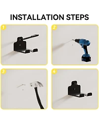 Xdovet Trimmer Rack Garden Tool Hanger Wall Mounted