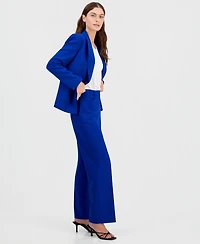 Tahari Asl Women's Mid Rise Flare Pants