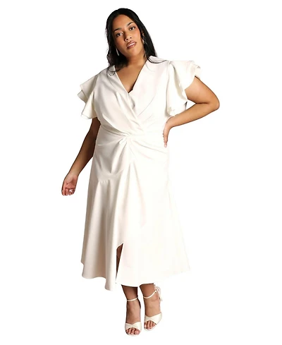 Coast Women's Wrap Midi Dress