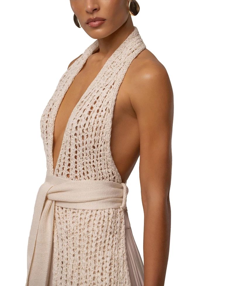 Jluxlabel Women's Low Tide Crochet Top