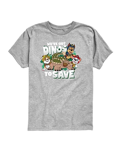 Paw Patrol The Movie We've Got Dinos to Save Toddler Boys' 2T-5T Short-Sleeve Graphic T-Shirt