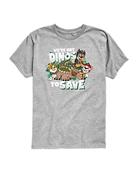 Paw Patrol The Movie We've Got Dinos to Save Toddler Boys' 2T-5T Short-Sleeve Graphic T-Shirt