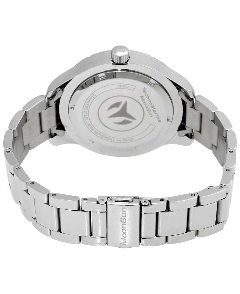 Technomarine Men's Tm-818005 Moon Sun Quartz Chronograph Dial Watch