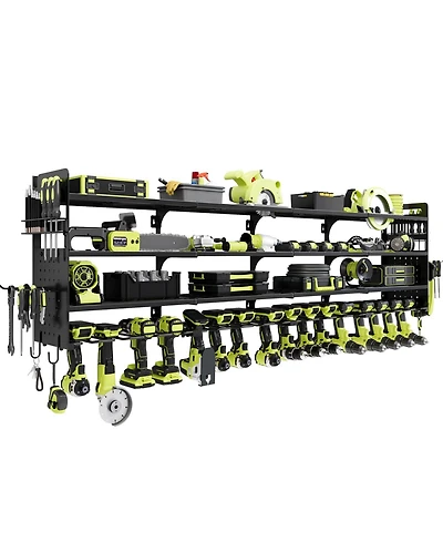 Xdovet Power Tools Organizer Wall Mount Drill Holder Storage Rack