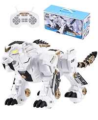 Sugift Remote Control Robot Tiger Toy with Voice and Touch Control for Kids Boys Girls