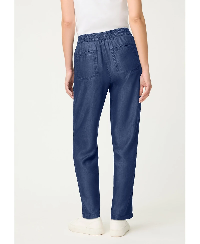 Olsen Women's Soft Denim-Look Pant