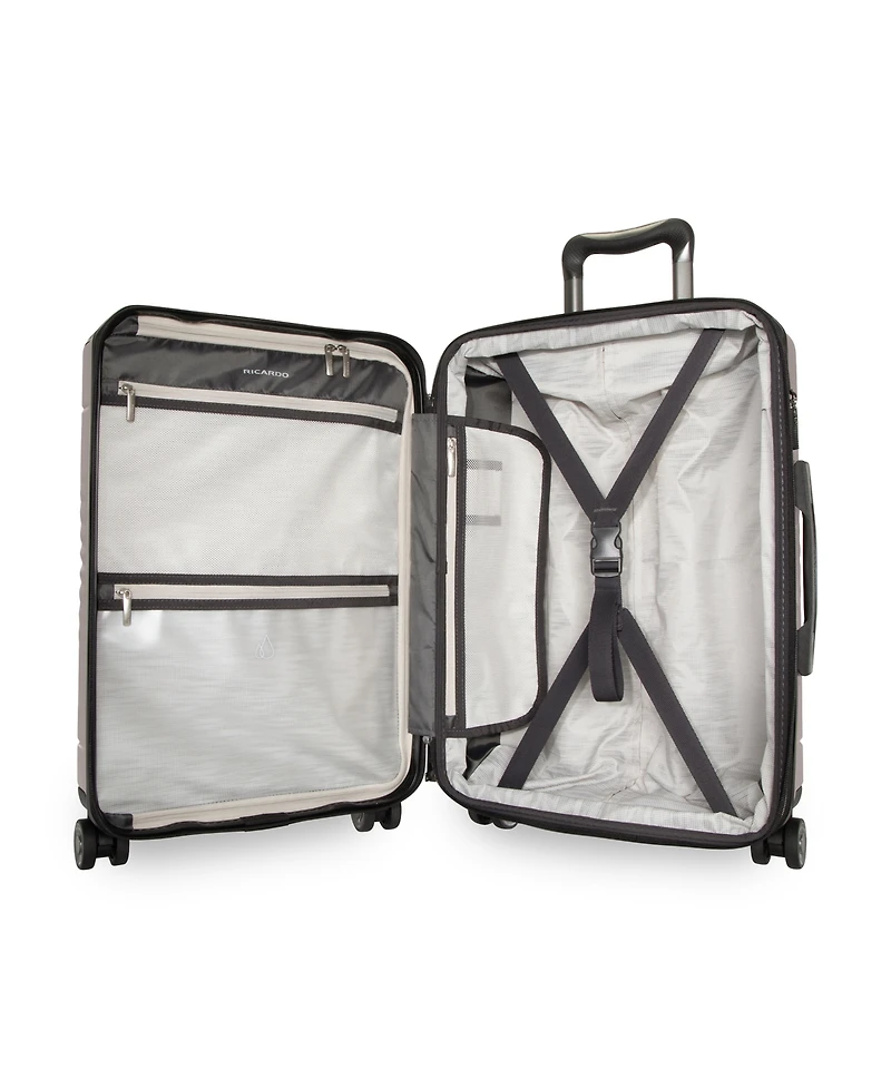 Ricardo Cabrillo 4.0 Carry-On with FastAccess Front Pocket Spinner Suitcase