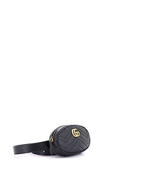 Pre-Owned Gucci Gg Marmont Belt Bag Matelasse Leather