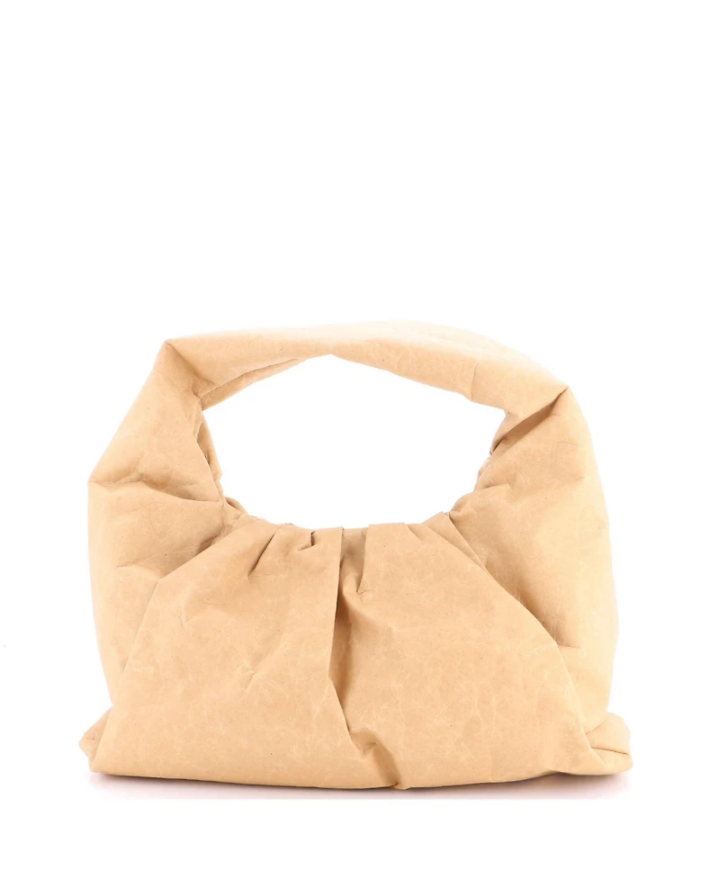 Pre-Owned Bottega Veneta Medium The Shoulder Pouch Kraft Paper