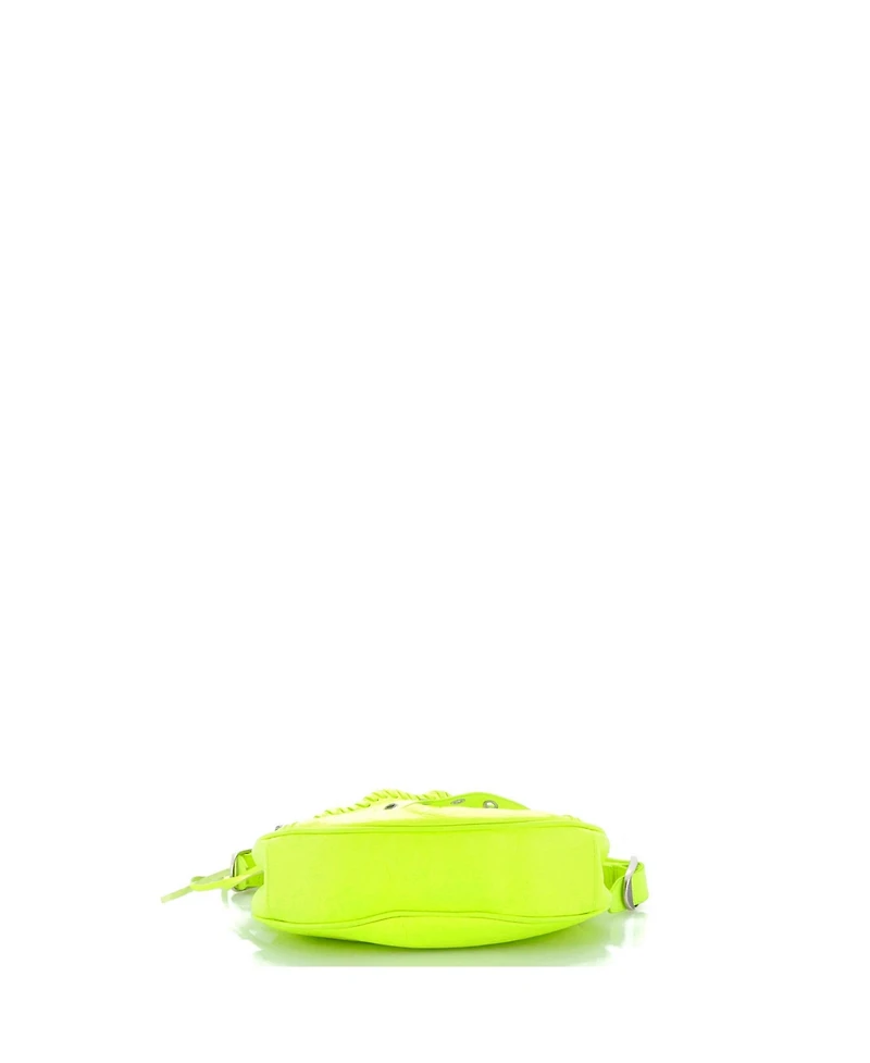 Pre-Owned Balenciaga Xs Le Cagole Giant Studs Shoulder Bag Leather