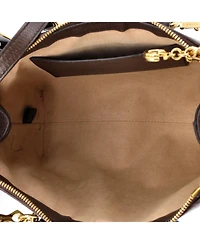 Pre-Owned Gucci Small Ophidia Top Handle Tote Gg Coated Canvas