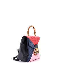 Pre-Owned Gucci Small Queen Margaret Backpack Multicolor Quilted Leather