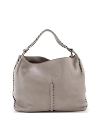 Pre-Owned Bottega Veneta Medium Open Hobo Cervo with Intrecciato Detail