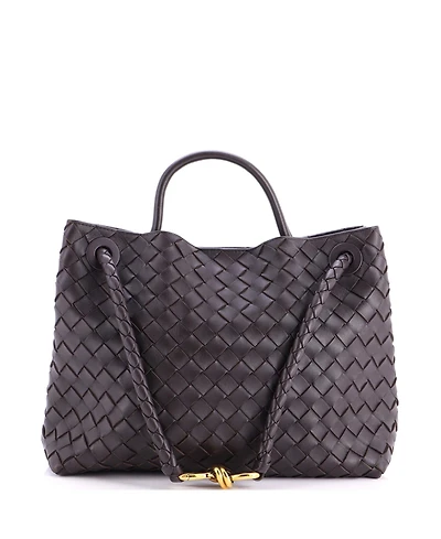 Pre-Owned Bottega Veneta Medium Andiamo Top Handle Bag Intrecciato Nappa