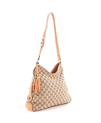 Pre-Owned Gucci Medium Marrakech Hobo Gg Canvas
