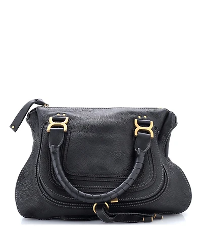 Pre-Owned Chloe Medium Marcie Shoulder Bag Leather
