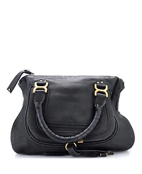 Pre-Owned Chloe Medium Marcie Shoulder Bag Leather