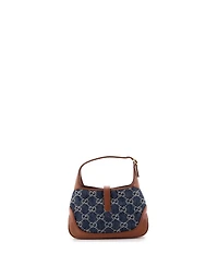 Pre-Owned Gucci Mini Jackie 1961 Hobo Gg Denim