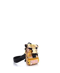 Pre-Owned Fendi Mini x Versace Fendace Fendiness Backpack Printed Zucca Nylon