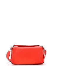 Pre-Owned Fendi Large Selleria Baguette Nm Bag Leather