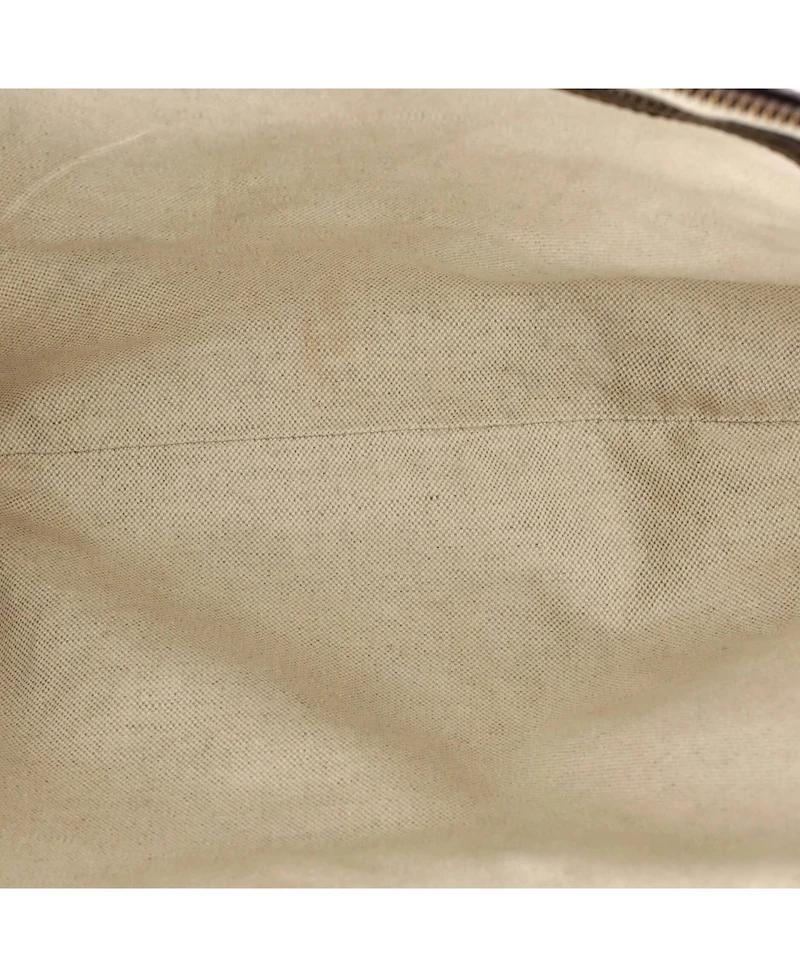 Pre-Owned Gucci Large Ophidia Half Moon Hobo Gg Coated Canvas