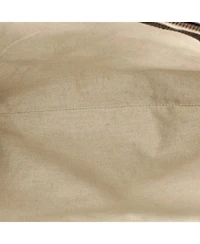 Pre-Owned Gucci Large Ophidia Half Moon Hobo Gg Coated Canvas