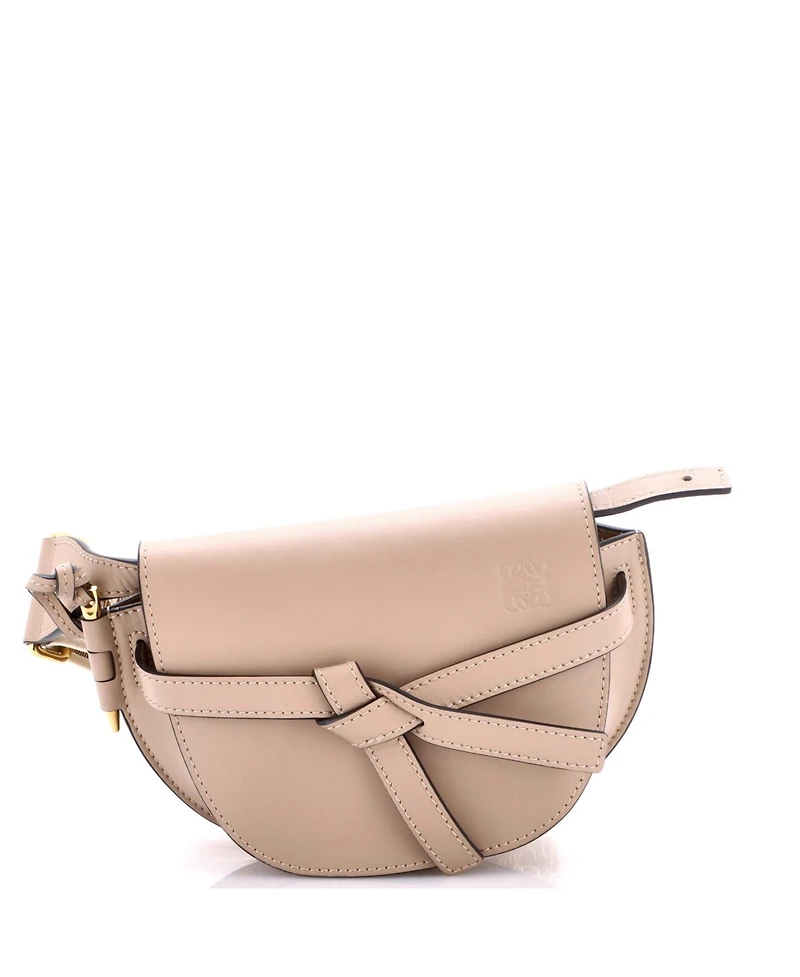 Pre-Owned Loewe Small Gate Dual Shoulder Bag Leather