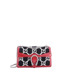 Pre-Owned Gucci Small Dionysus Bag Gg Tweed