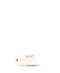 Pre-Owned Gucci Mini Bree Disco Crossbody Bag Gg Canvas with Leather
