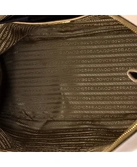 Pre-Owned Prada Xl Double Zip Lux Tote Saffiano Leather