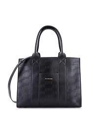 Pre-Owned Balenciaga Small Hardware Tote Embossed Leather
