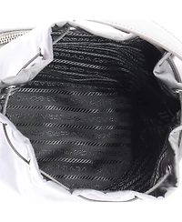 Pre-Owned Prada Small Drawstring Bucket Bag Re-Nylon