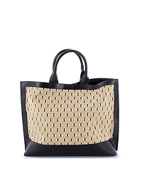 Pre-Owned Saint Laurent Large Le Monogram Tote Monogram All Over Canvas and Leather