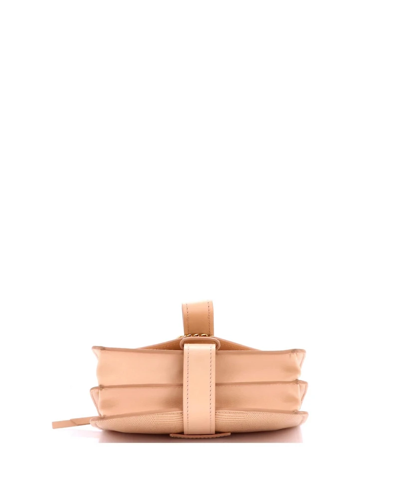 Pre-Owned Chloe Small Aby Shoulder Bag and Embossed Leather