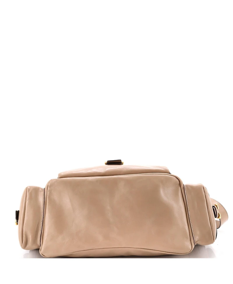 Pre-Owned Chloe Large Camera Shoulder Bag Leather