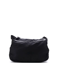 Pre-Owned Prada Vintage Double Buckle Flap Messenger Bag Tessuto