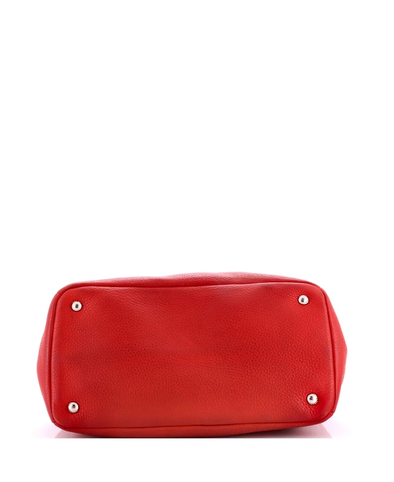 Pre-Owned Prada Medium Convertible Shopping Tote Vitello Daino
