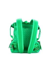 Pre-Owned Bottega Veneta Large Front Pocket Backpack Intrecciato Nappa