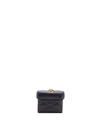 Pre-Owned Saint Laurent June Box Bag Charm Quilted Leather