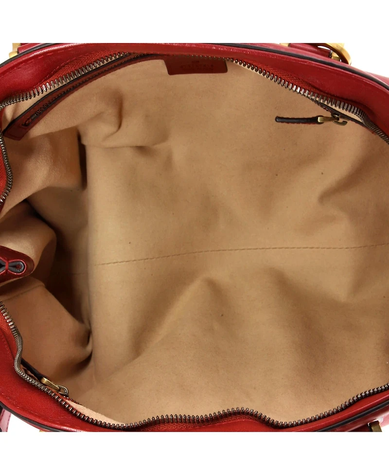 Pre-Owned Gucci Medium Re(Belle) Top Handle Bag Leather
