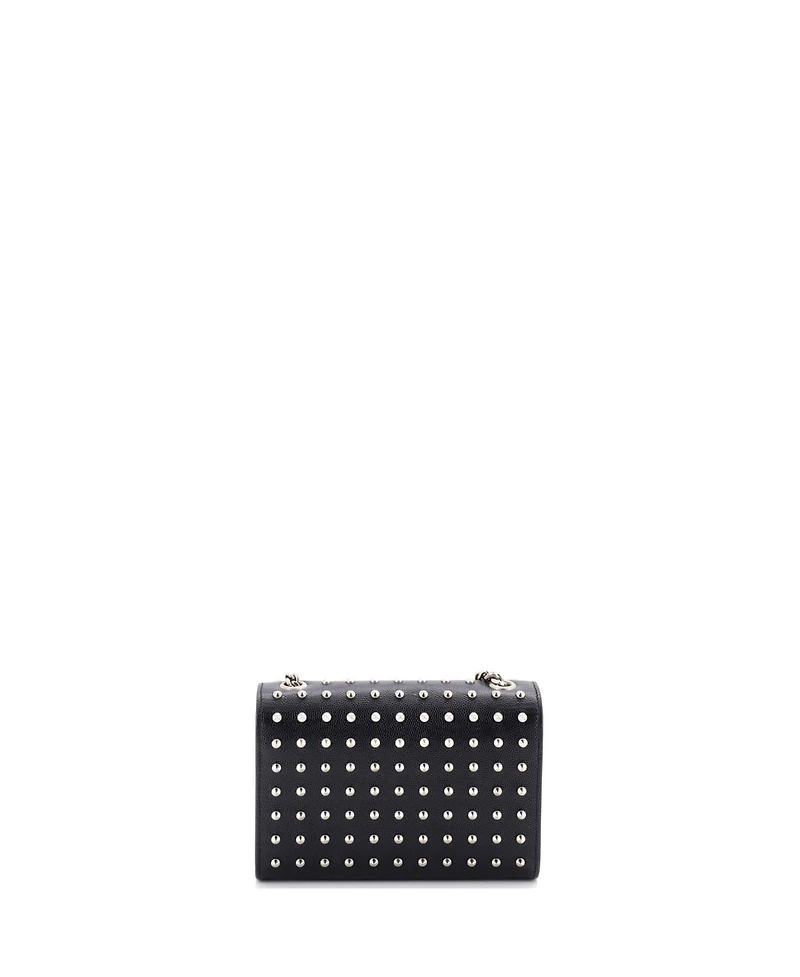 Pre-Owned Saint Laurent Small Classic Monogram Crossbody Bag Studded Leather