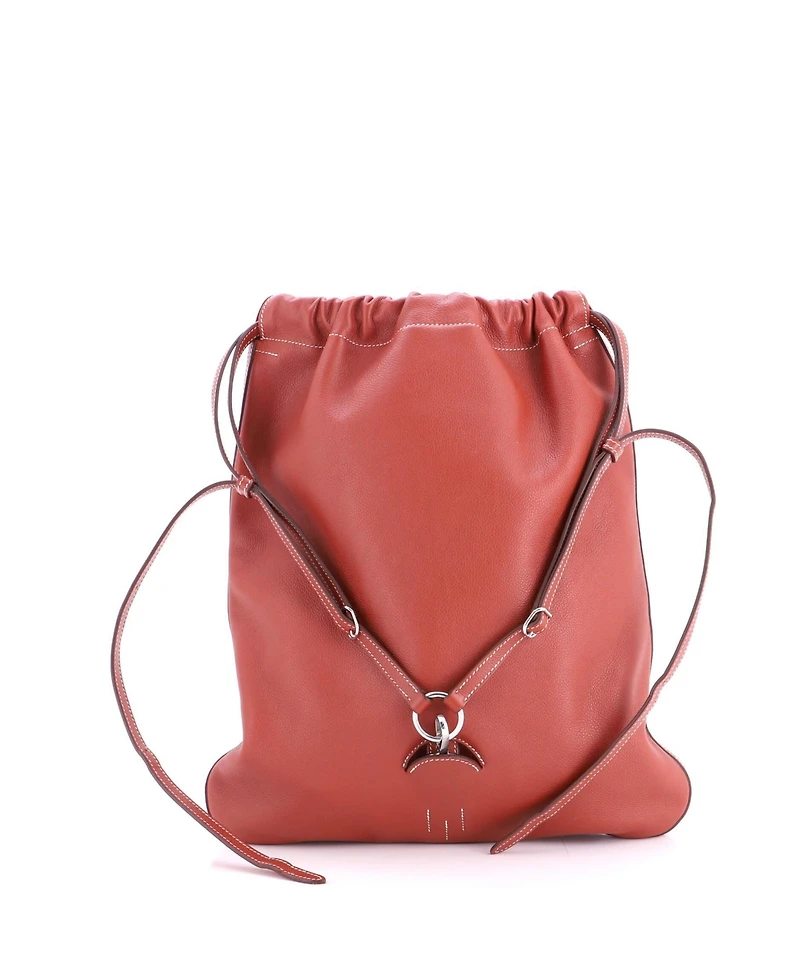 Pre-Owned HERMES Bridado Backpack Evercolor