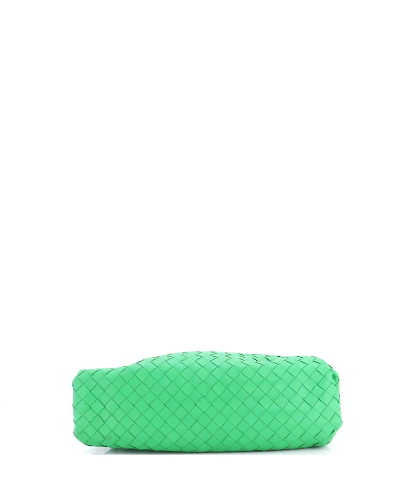 Pre-Owned Bottega Veneta Teen The Pouch Intrecciato Nappa