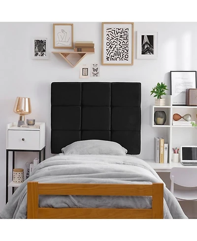DormCo Tavira Allure Right Side Outlet Headboard - Cloud Plush