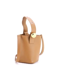 Pre-Owned Loewe Pebble Bucket Bag Leather