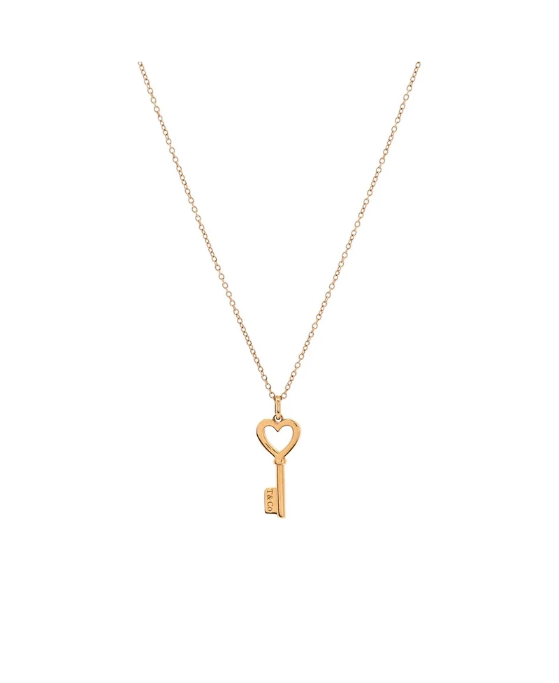Pre-Owned Tiffany & Co Heart Key Pendant Necklace