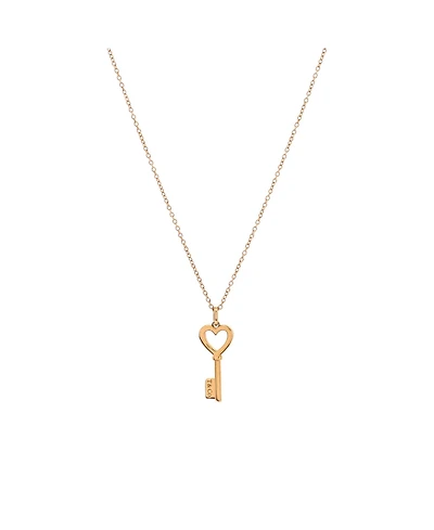 Pre-Owned Tiffany & Co Heart Key Pendant Necklace