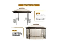 Mondawe 10 x 12 Octagonal Patio Gazebo