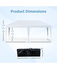 Sugift 10 x 20 Feet Pop Up Canopy Tent with Carry Bag for Party Bbq