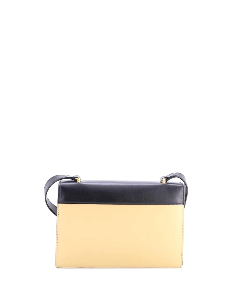 Pre-Owned Gucci Small Zumi Flap Shoulder Bag Leather